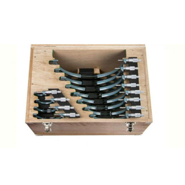 Jogo de Micrômetros Externo com 12 Peças de 0 a 300mm/0.01mm 103-914-50 MITUTOYO-424ae30a-3e89-4e0e-8e2d-74c497bb6cc9