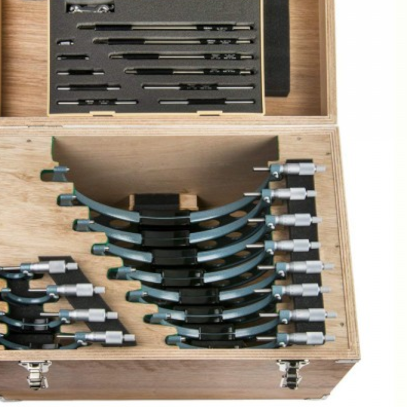 Jogo de Micrômetros Externo com 12 Peças de 0 a 300mm/0.01mm 103