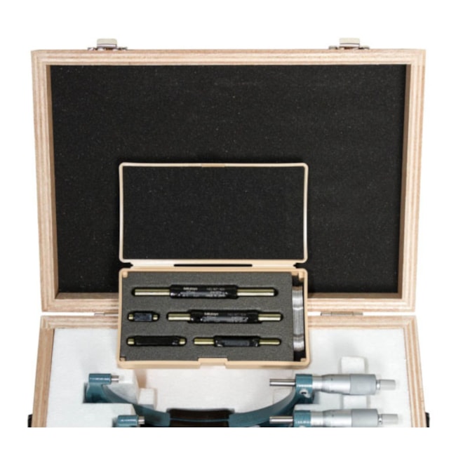 Jogo de Micrômetros Externos 0 a 150mm com Estojo 103-913-50 MITUTOYO-3ee65c8d-ddbf-48f2-8c9f-21be11b81695