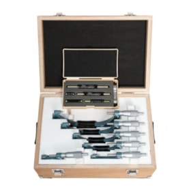 Jogo de Micrômetros Externos 0 a 150mm com Estojo 103-913-50 MITUTOYO