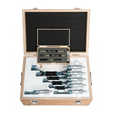 Jogo de Micrômetros Externos 0 a 150mm com Estojo 103-913-50 MITUTOYO-49969f6b-1694-49b1-b263-0d47dd5cecd5