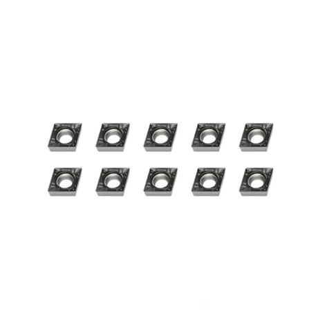 Jogo de Pastilhas Metal Duro Torneamento para Aço com 10 Peças CCMT09T3 Raio 0,4mm WALTER-9405d72b-f7c8-45ac-80c4-8ccfc5880df3