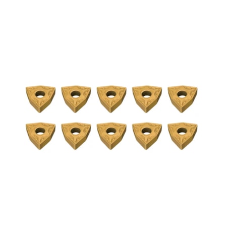 Jogo de Pastilhas Metal Duro Torneamento para Aço com 10 Peças WNMG0804 Raio 0,8mm WALTER-473e6cb7-c58e-41be-ac2d-9565ffbfc0b1