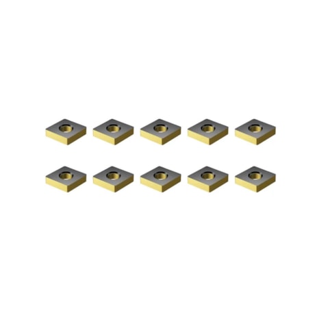 Jogo de Pastilhas Metal Duro Torneamento para Ferro Fundido 10 Peças CNMA1204 Raio 1,6mm WALTER-e9865c8e-6aa8-4cc3-b5e7-3ce7618a042c