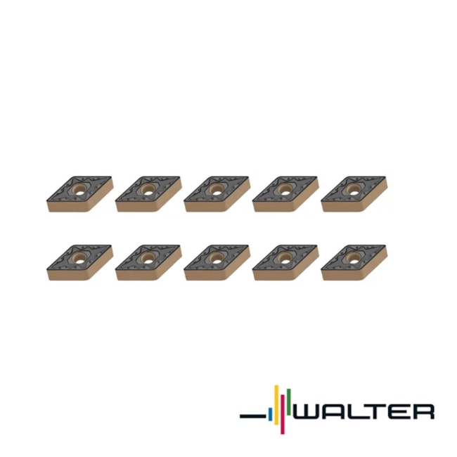 Jogo de Pastilhas Metal Duro Torneamento para Inox 10 Peças DNMG1506 Raio 0,8mm WALTER-46b66b93-5ec9-41f5-b319-c0d3a1979ada