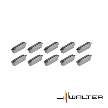 Jogo de Pastilhas para Canal e Corte com 10 peças GX16-1E200R15-CF6 WSM33S WALTER-f715f390-d106-4a95-9aaf-854becf63f80