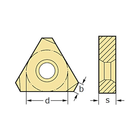 Jogo de Pastilhas para Fresa Aço com 10 Peças P23522-1R WKP35S WALTER-4359c8a5-78d4-42ec-a564-447f50dda40f