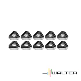Jogo de Pastilhas para Fresa Aço com 10 Peças P23522-1R WKP35S WALTER