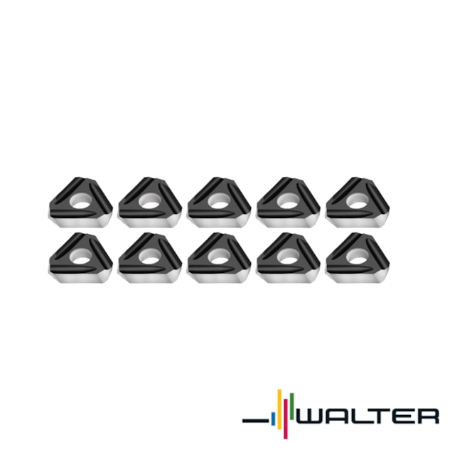 Jogo de Pastilhas para Fresa Aço com 10 Peças P23522-1R WKP35S WALTER-930483f2-ab8f-4fd7-aa8f-d6eff49578d3