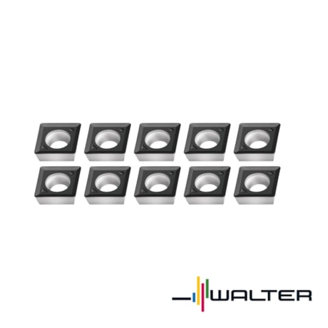 Jogo de Pastilhas para Fresa com 10 Peças FOFO MPMT120408-F57 WKP35S WALTER-a8e273c8-165a-4038-8836-8c81be899d41