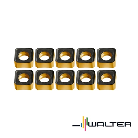 Jogo de Pastilhas para Fresa com 10 Peças FOFO SNMX1205ANN-F67 WAK15 WALTER-0746f182-e40a-412f-8c32-98a9f8980d4e