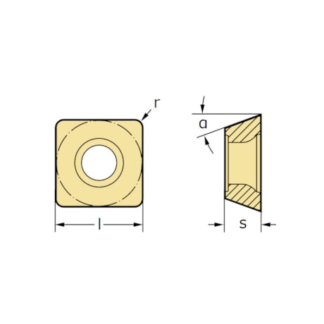 Jogo de Pastilhas para Fresa com 10 Peças FOFO SSPMW120408-A57 WKP25S WALTER-9976c7cf-6bbf-4074-945e-b6787b53b9ba