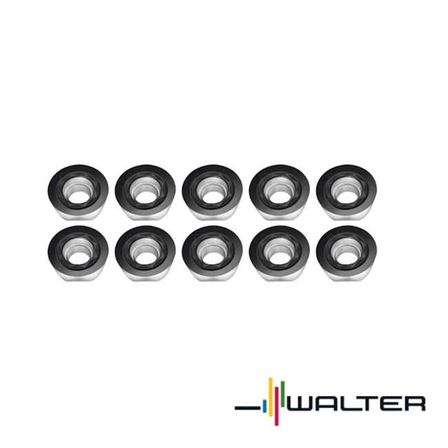 Jogo de Pastilhas para Fresa com 10 Peças ROHX10T3M0-D67 WSP45S WALTER-1b8e4377-a354-442c-9e0a-73263711b8fa