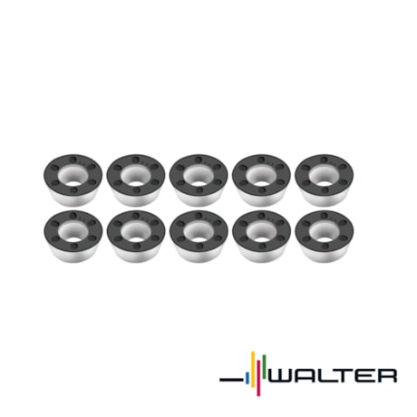 Jogo de Pastilhas para Fresa Inox com 10 Peças RDMT10T3M0-D57 WSM35S WALTER-4b2a828e-e7ea-4121-8c2e-cee9872fdbbc