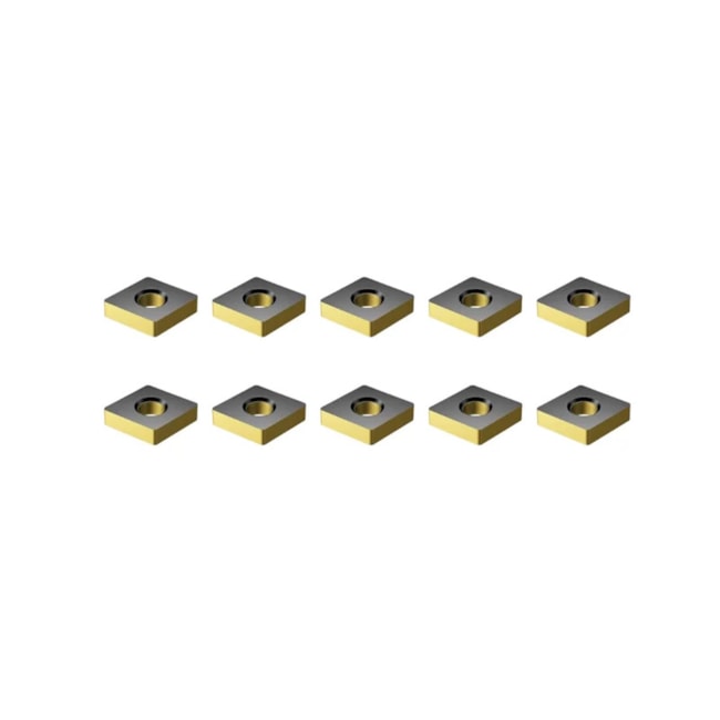 Jogo de Pastilhas Pastilha Metal Duro Torneamento para Ferro fundido com 10 Peças CNMA1204 Raio 1,6mm WALTER-e27e60db-fb3a-434f-b063-43ef5d42fb81