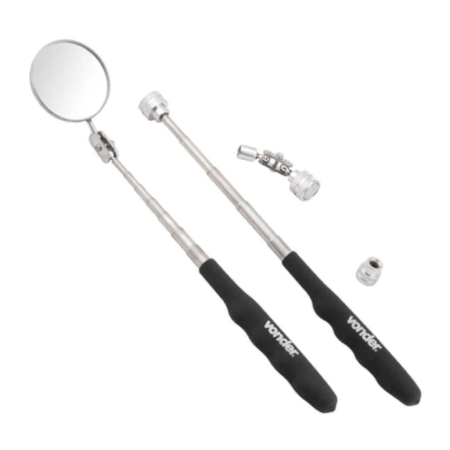 Jogo de Pegador Magnético com Espelho Telescópico 5 Peças 3599000005 VONDER-82858476-5b51-45a9-ad46-15856b7a33e3