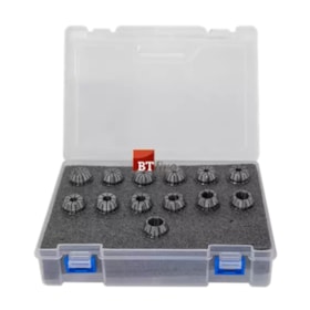 Jogo de Pinça ER-20 1 a 13mm com 13 Peças 04398 BTFIXO