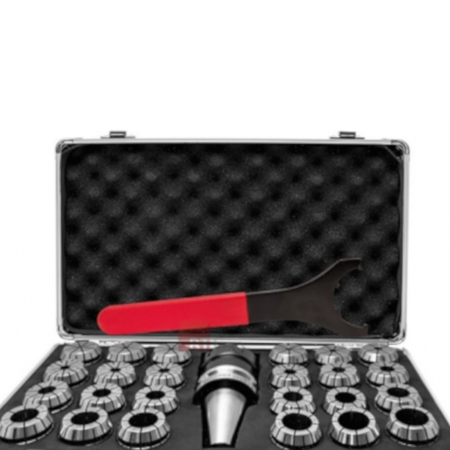 Jogo de Pinças ER com Cone e Chave 24 Peças 00800B BTFIXO-d81081af-57d7-413d-940e-bc829d2a3e1b