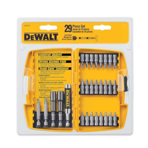 Jogo de Ponta Bits para Parafusar 29 Peças com Estojo DW2162 DEWALT-be80b832-9af4-4738-98a9-2e510216d93c