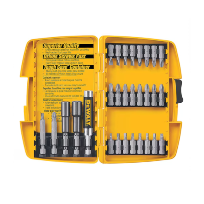 Jogo de Ponta Bits para Parafusar 29 Peças com Estojo DW2162 DEWALT-1b9efb57-ea17-4050-90de-7cfd0b67d102