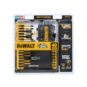 Jogo de Pontas Bits para Parafusar 40 Peças DWA2T40IRSET DEWALT