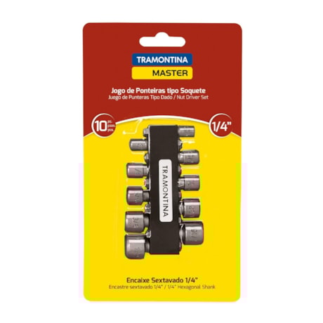 Jogo de Ponteiras Tipo Soquete 10 Peças 43615/110 TRAMONTINA MASTER-d0898980-42c8-44e2-9c75-edcac5513dc4