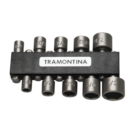 Jogo de Ponteiras Tipo Soquete 10 Peças 43615/110 TRAMONTINA MASTER-872eb546-728d-44eb-9732-8d3b89c4e5db