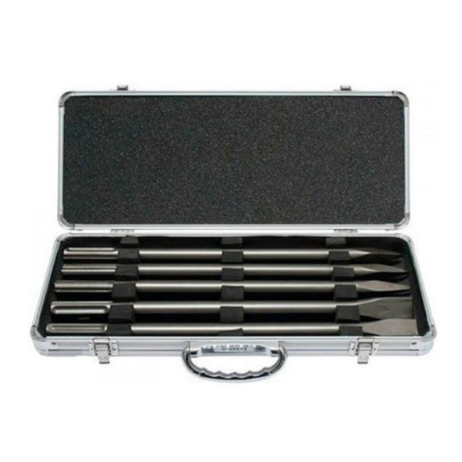 Jogo de Ponteiro e Talhadeira 400mm SDS MAX com 5 Peças D-42472 MAKITA-092673ce-4af3-42ca-a308-4fa37214e2ae