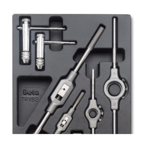 Jogo de Porta-Machos e Porta-Cossinetes em Módulo Plástico T273 BETA-d35872f6-6995-4abf-bb41-1745f022b6fa