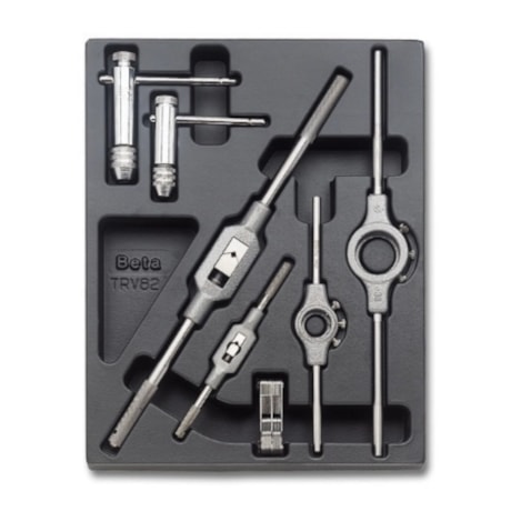 Jogo de Porta-Machos e Porta-Cossinetes em Módulo Plástico T273 BETA-8cb1bb50-6992-4726-b9fc-e4e082f9e015