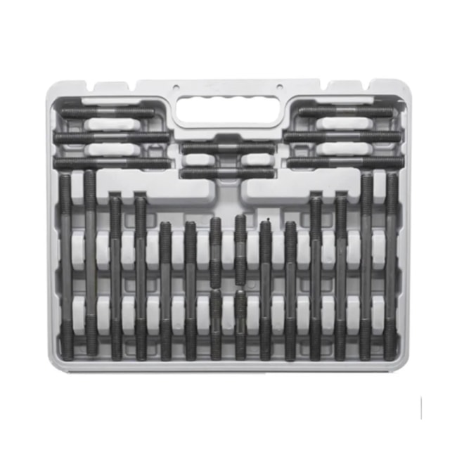 Jogo de Presilha para Fixação Encaixe T M10 x 1,5mm 58 Peças ZK-10 BTFIXO-8406cf0f-5558-429d-816f-f874f1aac000