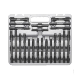 Jogo de Presilha para Fixação Encaixe T M14 x 2mm 58 Peças ZK-14 BTFIXO