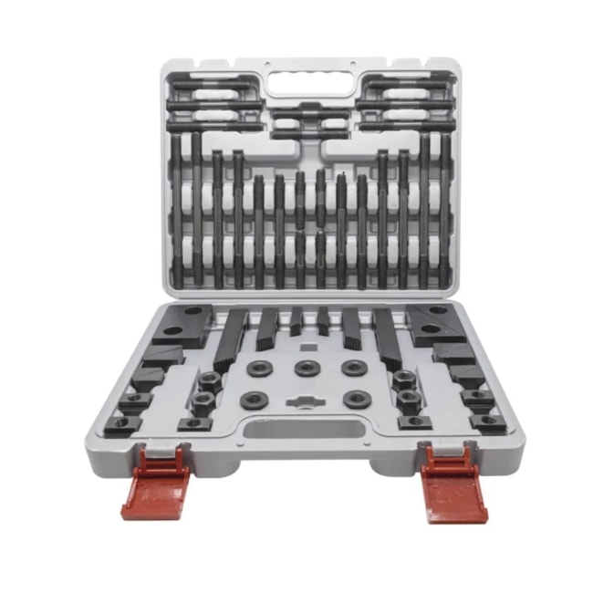 Jogo de Presilha para Fixação Encaixe T M14 x 2mm 58 Peças ZK-14 BTFIXO-4c6f18bc-7ee7-44d9-bfc5-98251ac956ae