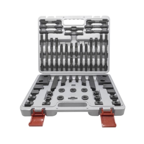 Jogo de Presilha para Fixação Encaixe T M16 x 2mm 58 Peças ZK-16 BTFIXO