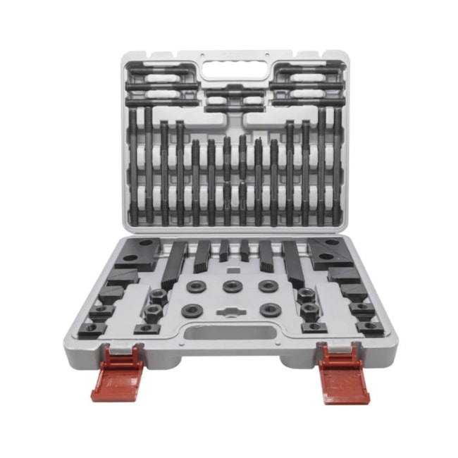Jogo de Presilha para Fixação Encaixe T M16 x 2mm 58 Peças ZK-16 BTFIXO-33cce71b-9fce-43ff-b3f1-0187624b9cfe