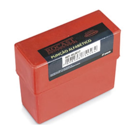 Jogo de Punção de Aço 2mm Alfabeto com 27 Peças 60,0012 ROCAST-30f39847-abd9-4618-bca8-744518aaeb41