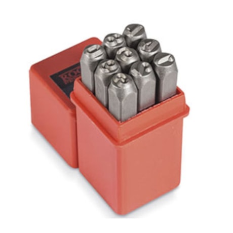 Jogo de Punção Numérico de Aço 5mm com 9 Peças 60,0006 ROCAST-960134db-0877-45d7-83c9-998fd84b1c1c