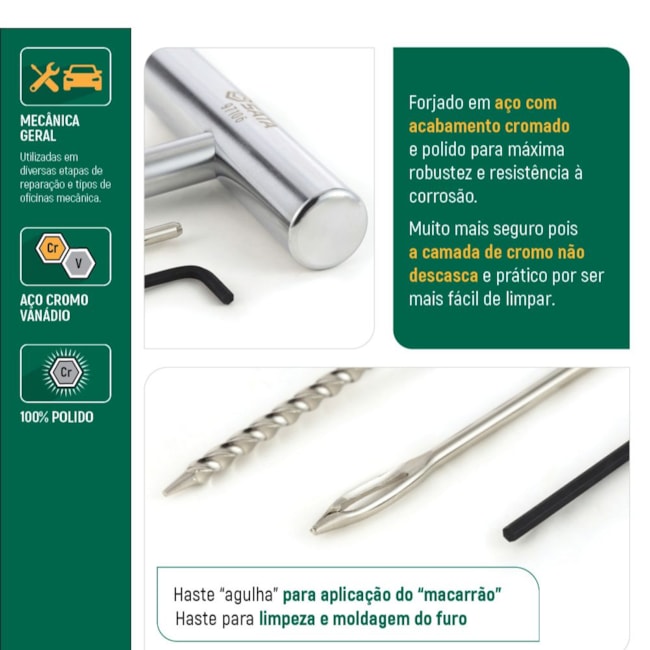 Jogo de Reparação para Pneus sem Câmara ST97106 SATA-2d9f3669-8562-4939-94ce-f2fd09373e75