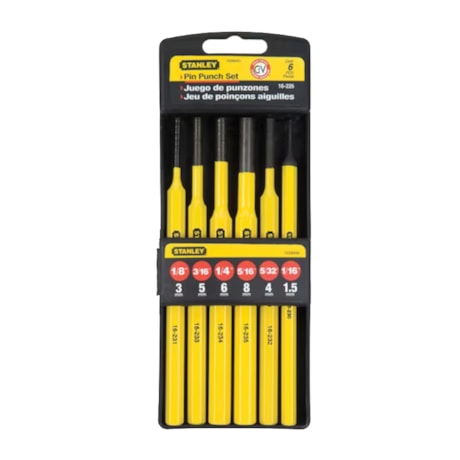 Jogo de Saca Pinos Paralelo 1.6mm a 6mm 6 Peças 16-226 STANLEY-67995bee-2192-44fa-8c7e-f0fac38681ea