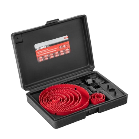 Jogo de Serra Copo Bimetal 19x127mm 12 Peças 704729 MTX-aefdf85c-6d28-455b-9787-b527e56607fa