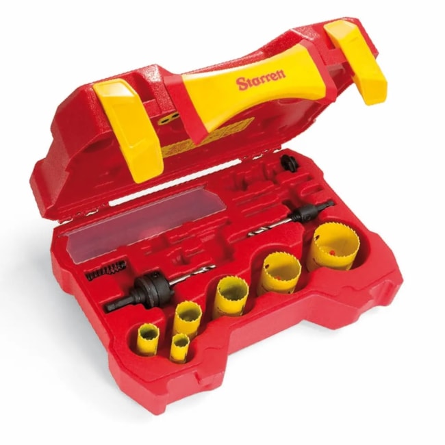 Jogo de Serra Copo Bimetal 22 a 121mm 14pçs KS10041-S STARRETT-39995ee0-0597-496f-a03a-886b34aafa55