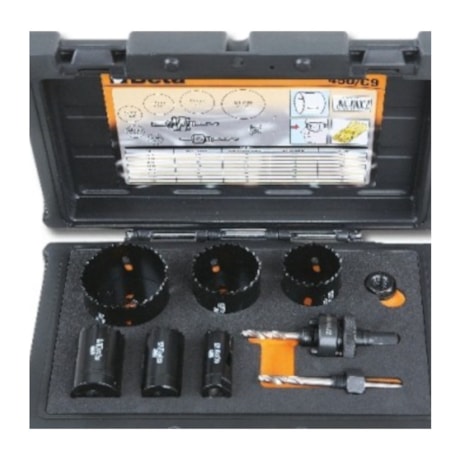 Jogo de Serras Copo Bimetal 22mm a 64mm 9 Peças 450/C9 BETA-7f729774-e12b-48b1-971c-d90d644ad9b9