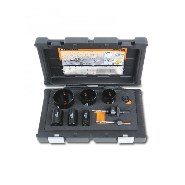 Jogo de Serras Copo Bimetal 22mm a 64mm 9 Peças 450/C9 BETA-1382acfe-3a5b-4c21-b6cf-f16496ec7660