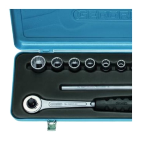 Jogo de Soquete 10 a 22 mm com Catraca D19LMZ GEDORE-d359cdf6-d905-44cb-8b7a-8c166ef5b96e