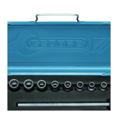 Jogo de Soquete 10 a 22 mm com Catraca D19LMZ GEDORE-5f998a50-1577-4d95-8cfa-b7a2eb4fecd1