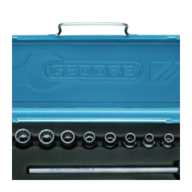 Jogo de Soquete 10 a 22 mm com Catraca D19LMZ GEDORE-3a15cdd9-b603-4271-8d59-f8a26551b450