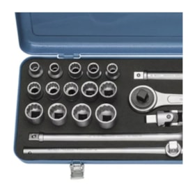 Jogo de Soquete 10 a 32 mm com Catraca Reversível D19KMU GEDORE