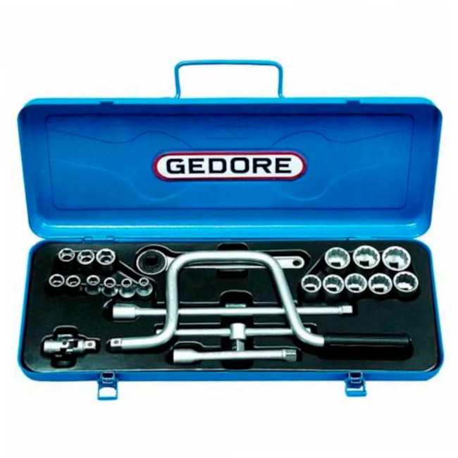 Jogo de Soquete 6 a 22 mm com Catraca 30TMZ GEDORE-5033d8be-46e5-41fe-86ac-2145d0a37e64