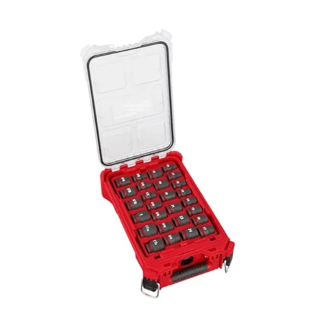 Jogo de Soquete de Impacto Sextavado 10 a 24mm e 3/8