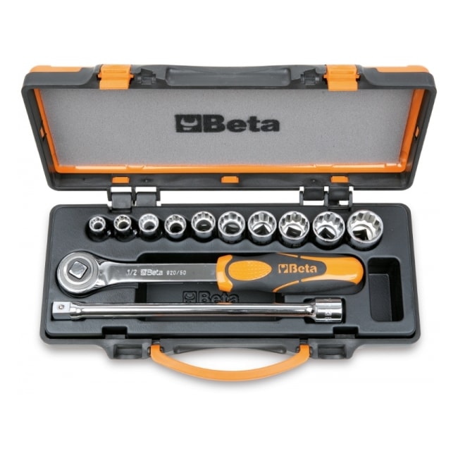 Jogo de Soquete Estriado 3/8